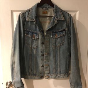 Denim Jacket Well Worn Size L